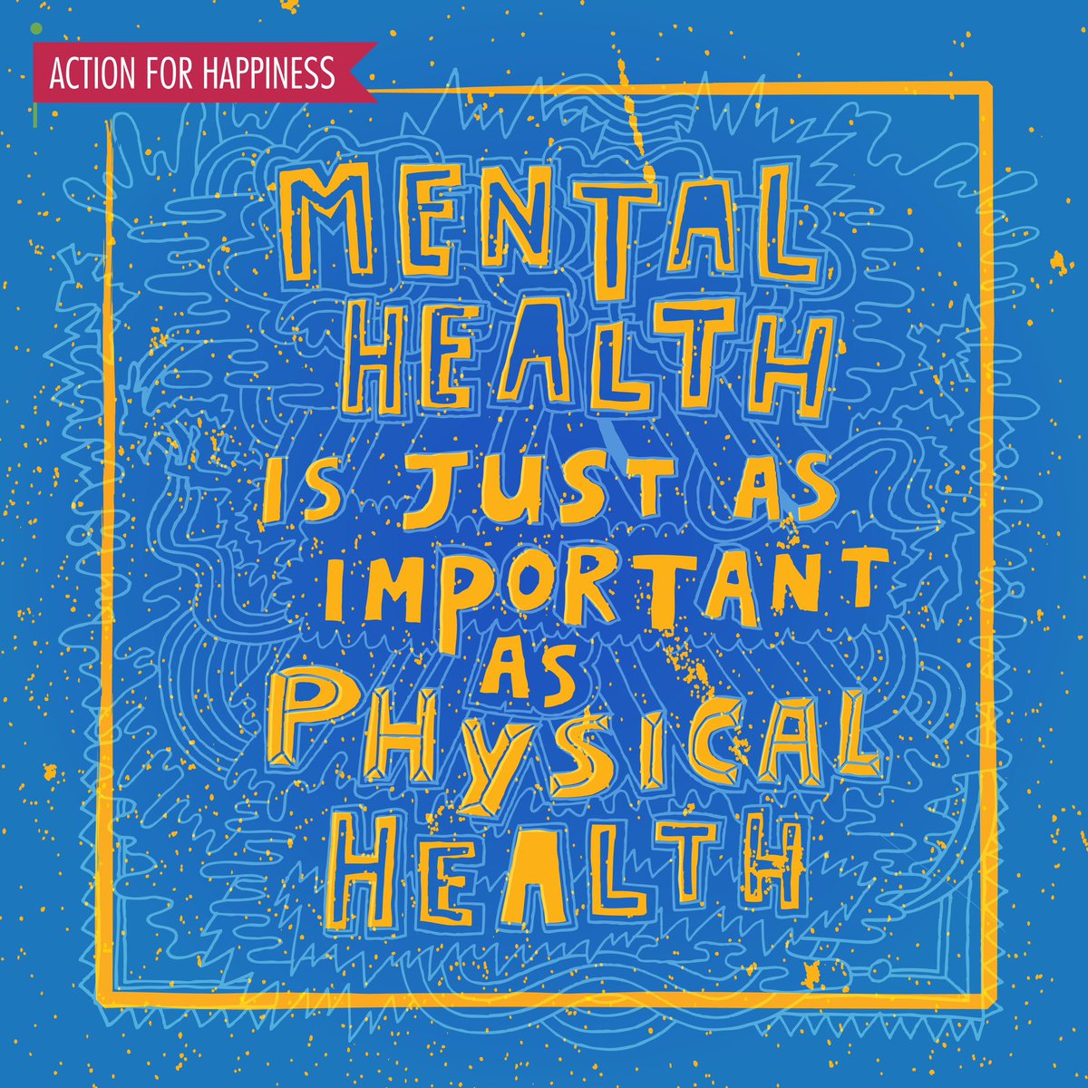 Mental health is just as important as physical health #MentalHealthAwarenessWeek