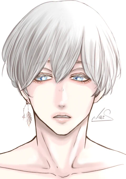 からの…気怠げangel系  #イラスト