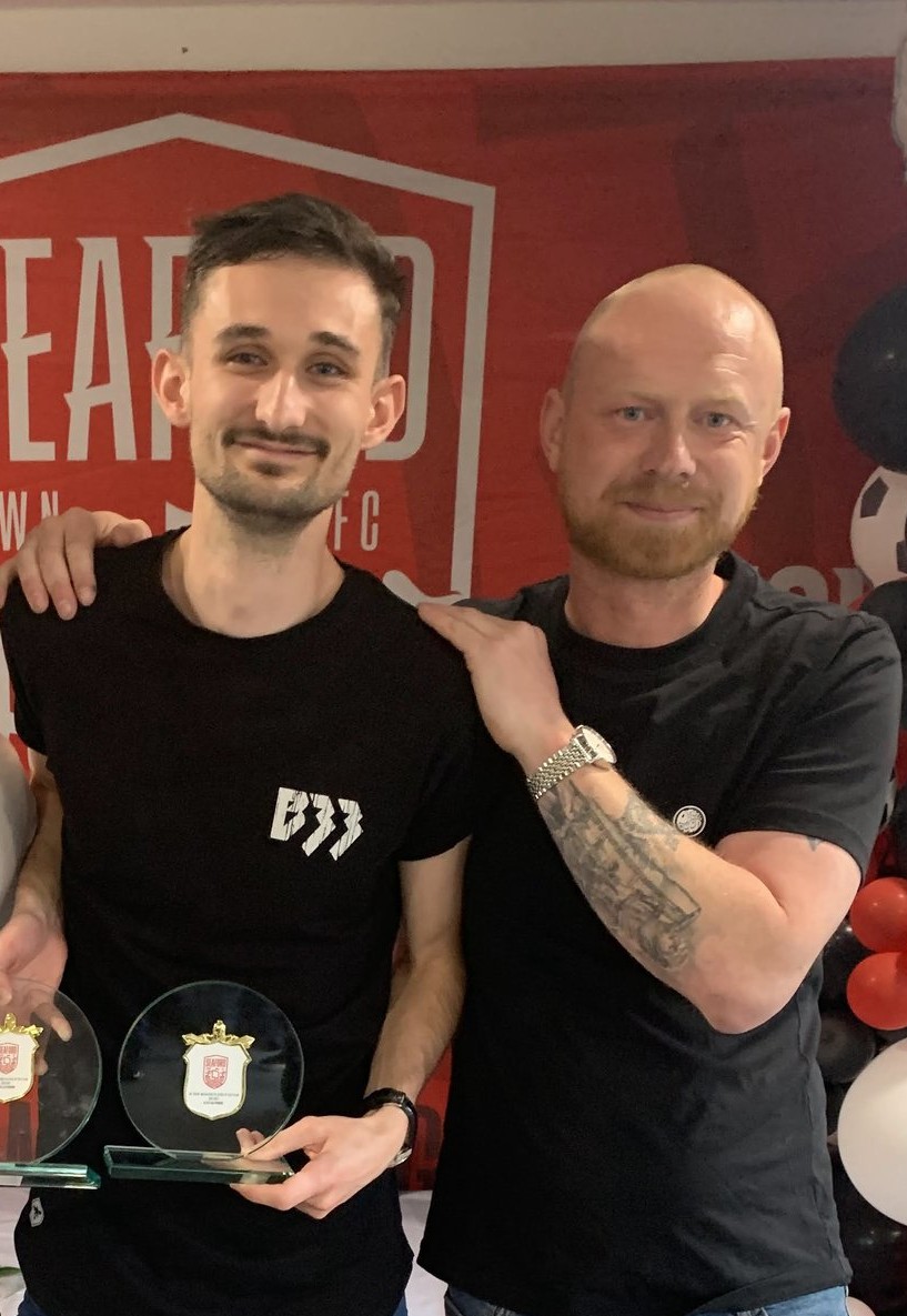 seafordtownfc's tweet photo. MANAGERS PLAYER!!!
&amp;
PLAYERS PLAYER!!!

Alex Saunders:
Alex has had an incredible season, ever present in the team, consistently quality and the ability to unlock any defence in the league!

Well done Alex, these awards are very well deserved 👏

#UpTheTown https://t.co/6FUXPQPDMI