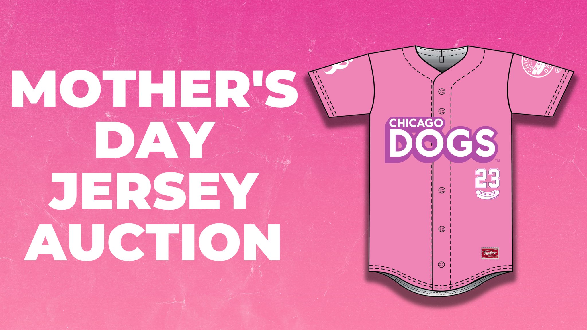 Chicago Dogs on X: Happy Mother's Day! Don't miss out on your chance to  get one of our commemorative Mother's Day jerseys benefiting Susan G.  Komen. 🩷🌷 Auction opens at 1:45 pm