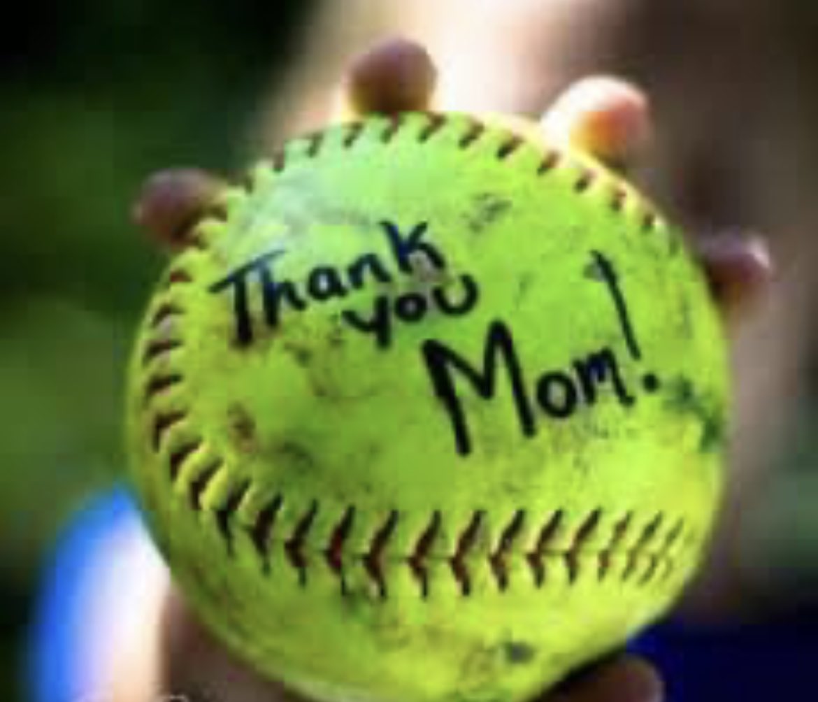 We are so grateful for our softball moms! Wishing you all a Happy Mothers' Day!