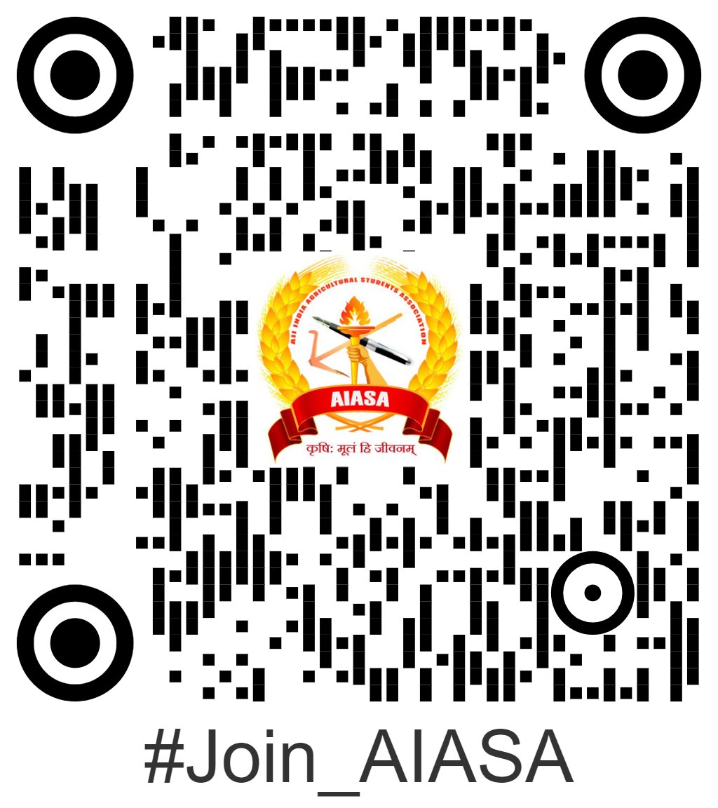 All India Agricultural Students Association(AIASA) tweet media