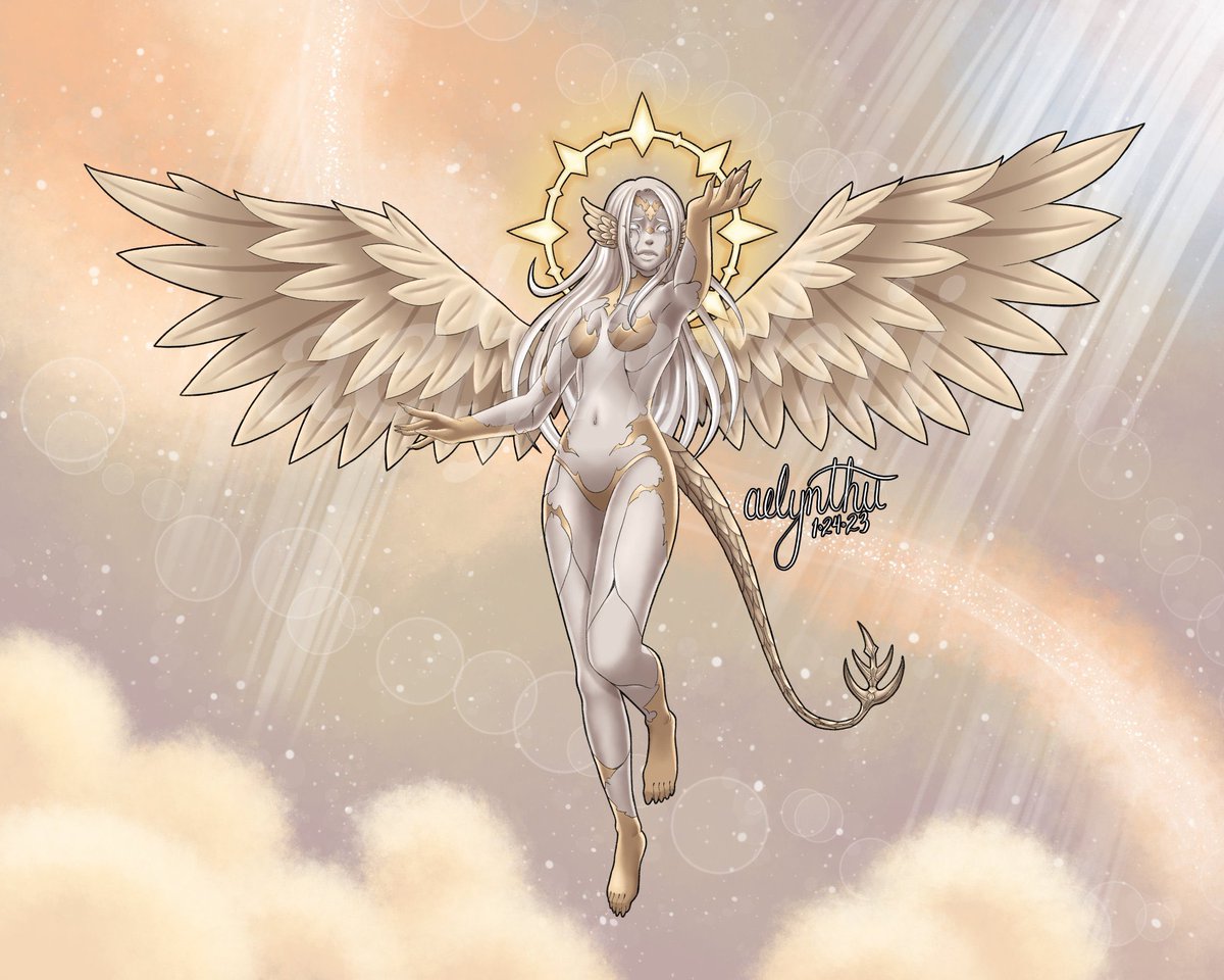 aelynthii's tweet photo. @Vesperis_Art Heya! I’m Aelynthii and I enjoy anything and everything fantasy related. 💖 My goals for this year is add some more dynamic content to my art works. ✨ https://t.co/g4e7GtwPoD
