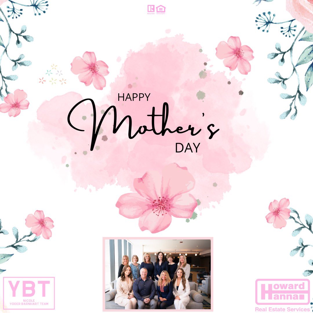 #happymothersday from the Yoder Barnhart Team! We hope all the amazing mothers out there have an amazing day! 💗❤️

#mothersday #mother #mom #momstyle #ybteam #howardhannarealestate #howardhannarealestateservices #howardhanna