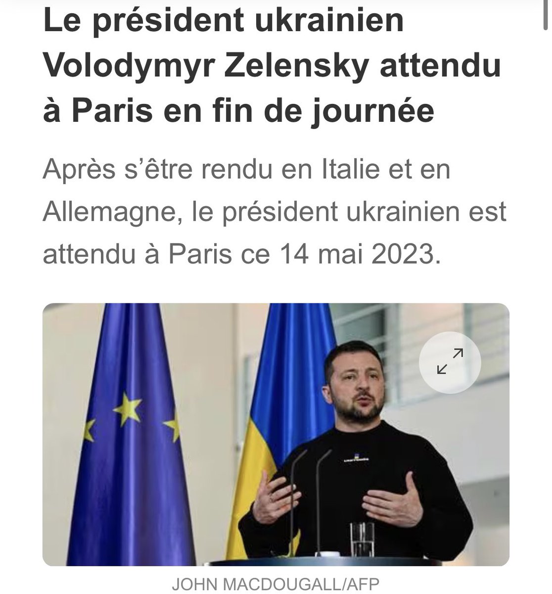 💥C'est officiel ! Le président ukrainien Volodymyr Zelensky est à #Paris. Les yeux du monde sont rivés sur la France. Des avions de chasse Mirage 2000 pour l'Ukraine ?  #UkraineWillWin #StandWithUkraine #RussiaUkraineWar #UkraineRussiaWar #France #Russie