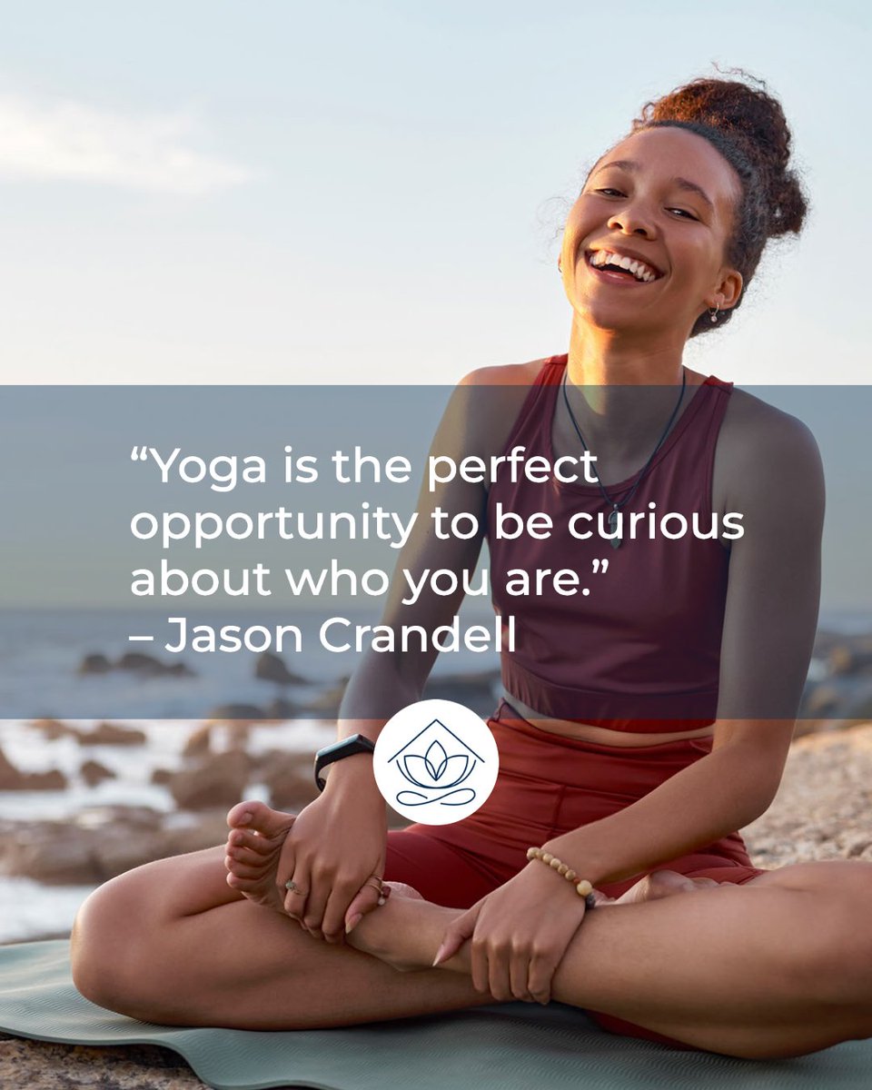 AsanaAtHome's tweet photo. “Yoga is the perfect opportunity to be curious about who you are.” – Jason Crandell

#yogaquote #yoga https://t.co/40htk9zK27