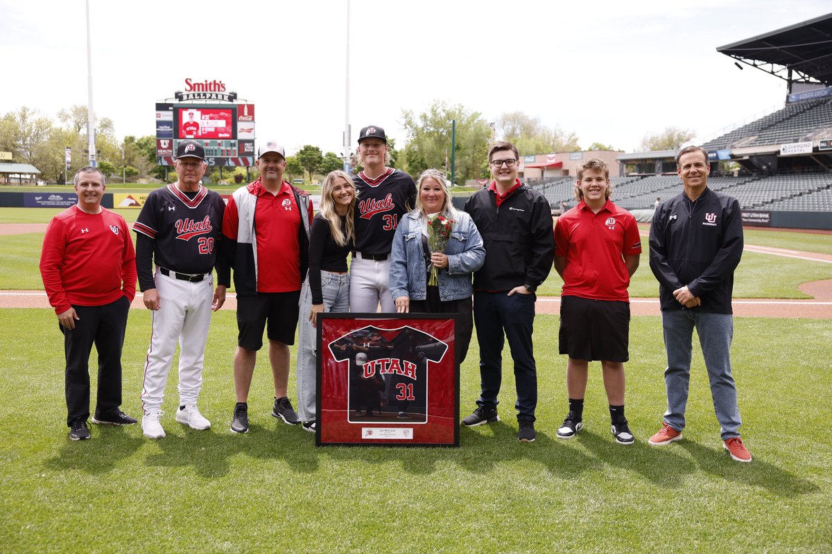 utahbaseball's tweet photo. Thank You Seniors! https://t.co/hrIcio8Ppf