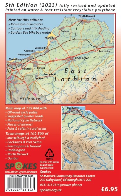SpokesLothian's tweet photo. @IreneBeautyman @CllrScottArthur @Adrian4Davis @DrCarolineBrown @John_Lauder @edfoc @CyclingEdin @SpokesPorty @JimDensham @keithirving1 @carltonreid @EdinReporter @InfraSisters @SW20Ed @thecockburn @hank_chief 😍The brilliant new #EastLothian #SpokesMap now at printers!

👍Your first chance to buy is our May 24 #SpokesMtg
->https://t.co/N1bwpvS7DD

👍special stall price £5 (£27 for 6)
[If bulk order, tell us before]

Hope in shops by end May

@CyclingSurgeon @backonmybike @LachlanBruce https://t.co/6Ti2q21x9d