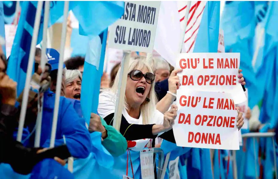 gibalda's tweet photo. Le "guerrigliere" di #opzionedonna (copyright @PpBombardieri) sono solo normali #donne di mezza età inc@@@@te per aver subito un'ingiustizia.
La guerriglia la fa il #GovernoMeloni con le sue false aperture.
#opzionedonnastessirequisiti @CalderoneMarina @w_rizzetto @c_appendino https://t.co/Ob40dkFPl9