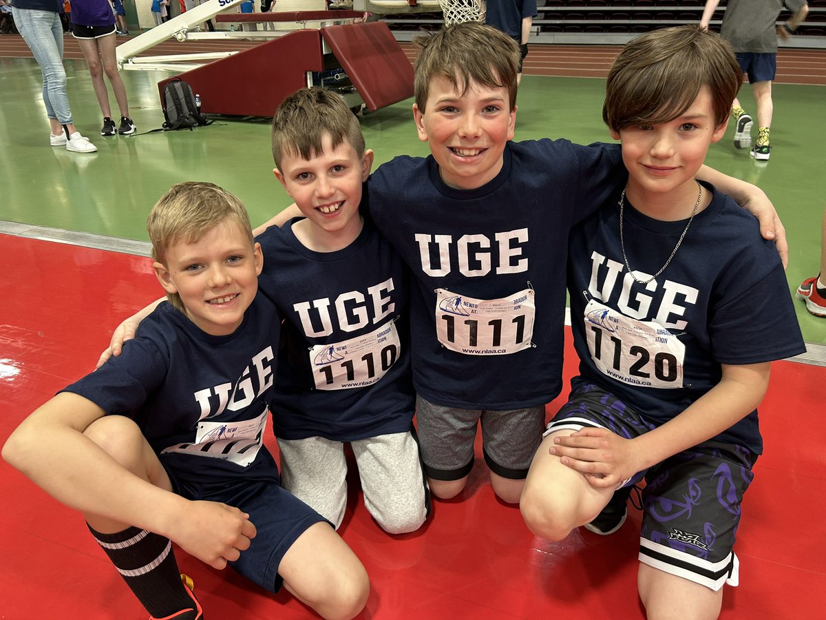 🏃🏼‍♂️Trackfest was a 12 hour day full of hard work, nervous energy, team work, accomplishments and lots and lots of fun. With over 1000 (😲!!) kids competing, <a href="/pe_uge/">PE_UGE_123</a>, <a href="/mscarrollUGE/">Jacqueline</a> and I couldn’t be more proud of these kiddos. Thanks <a href="/NLAthletics/">NLAA</a>