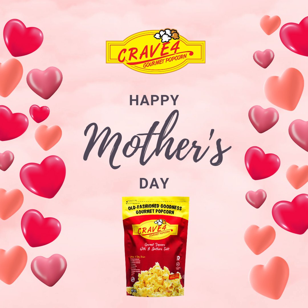 Happy Mother's Day to All Mothers - Past, Present and Future.❤️💛🌹

#mothersday #popcorn #gourmetpopcorn