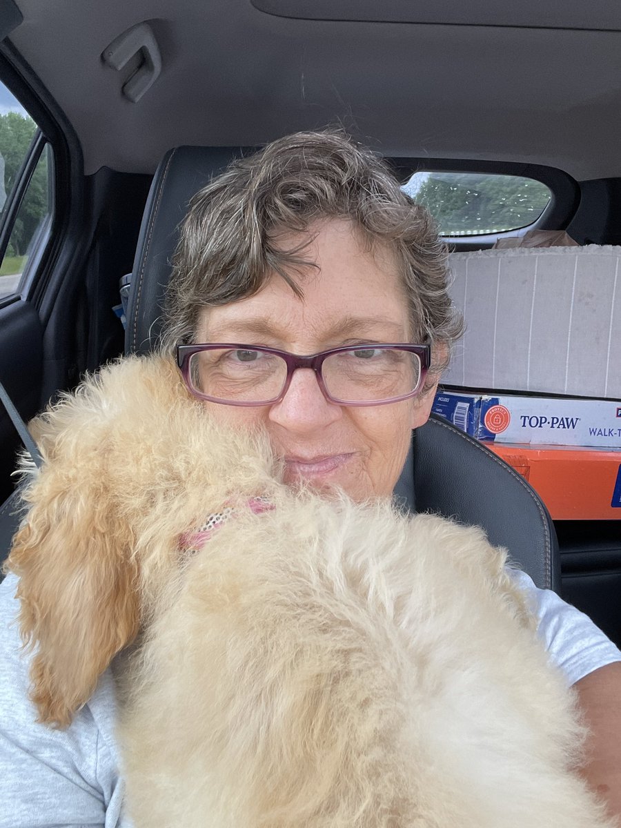 Our new addition! May I introduce #sevenofnine <a href="/JeriLRyan/">Jeri Ryan</a> we call her Seven! #StarTrekVoyager #StarTrekPicard