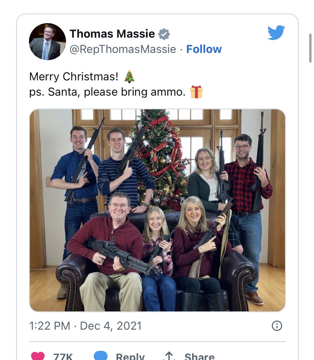 TommyBeer's tweet image. Pictures with guns on social media…

Politicians? Okay.

Point guards? Not okay.

‘Merica