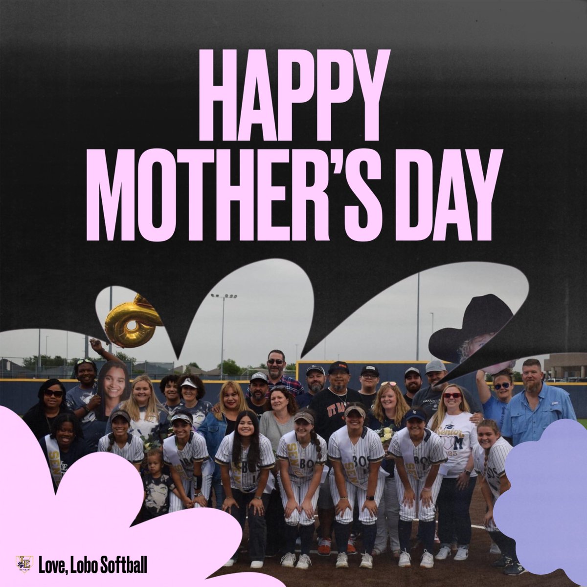 lelobosoftball's tweet photo. Happy Mother’s Day to all our amazing, supportive mothers! Thank you for all you do for all of our girls and our program and for bringing all those forgotten shoes, bat bags, and uniforms. We couldn’t get through our season without you all! #competere https://t.co/OGOtWauhZx