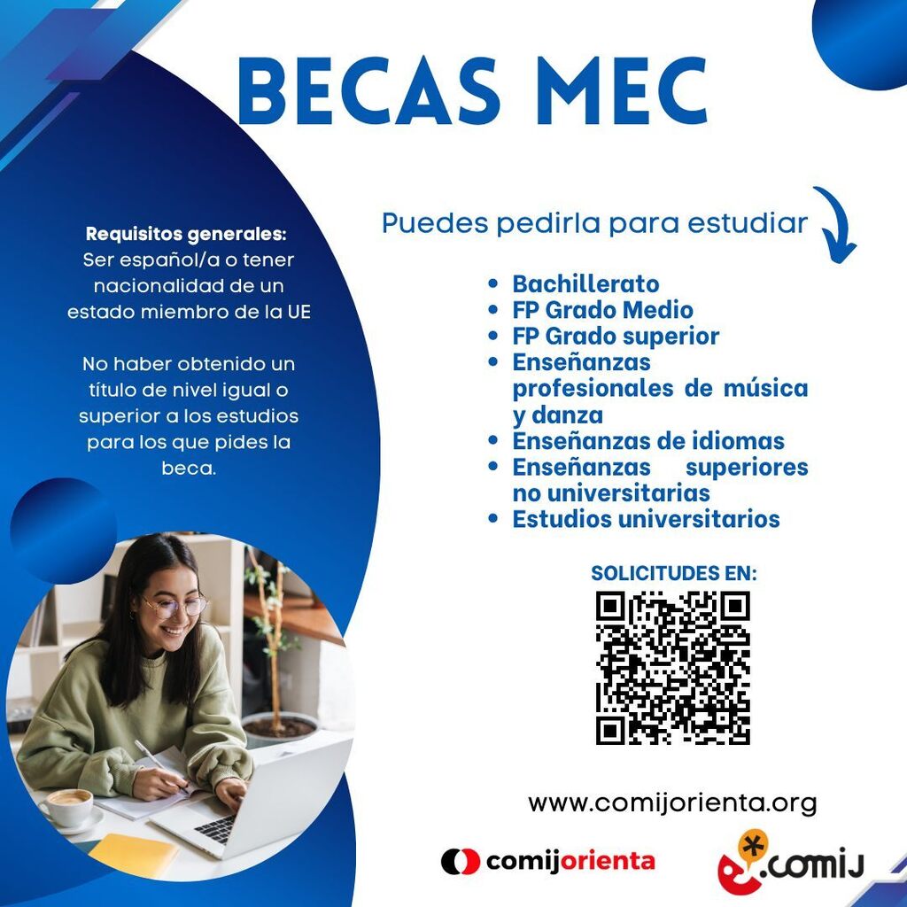 🔹RECUERDA🔹 si en el curso 2023/24 vas a realizar estudios de Bachillerato, FP o Universidad puedes pedir las Becas del Ministerio de Educación. 

👉 Último día de solicitud el miércoles 17 de mayo

ift.tt/T8IWSQ9

#Monfortedelcid #Juventuden… instagr.am/p/CsO-IuJJBlW/