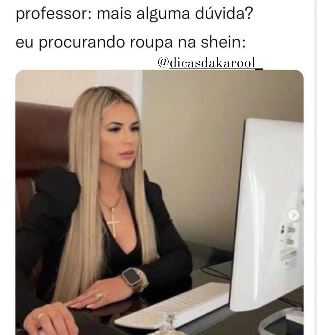 dicasdakha's tweet image. Quem NUNCA? 🫣🤭
#atrend #Memes #memeshein #SHEIN
