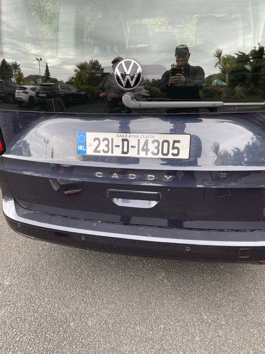 Ireland 🇮🇪 golf tour - an Omen…the name of our rental van