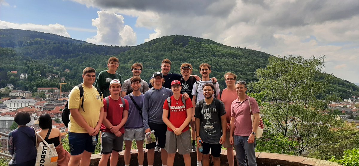 german_wabash's tweet image. Wabash Gruppe, Immersion-Reise, Philosophenweg, Heidelberg
(Poloboys pledge class 2023 with educator)
