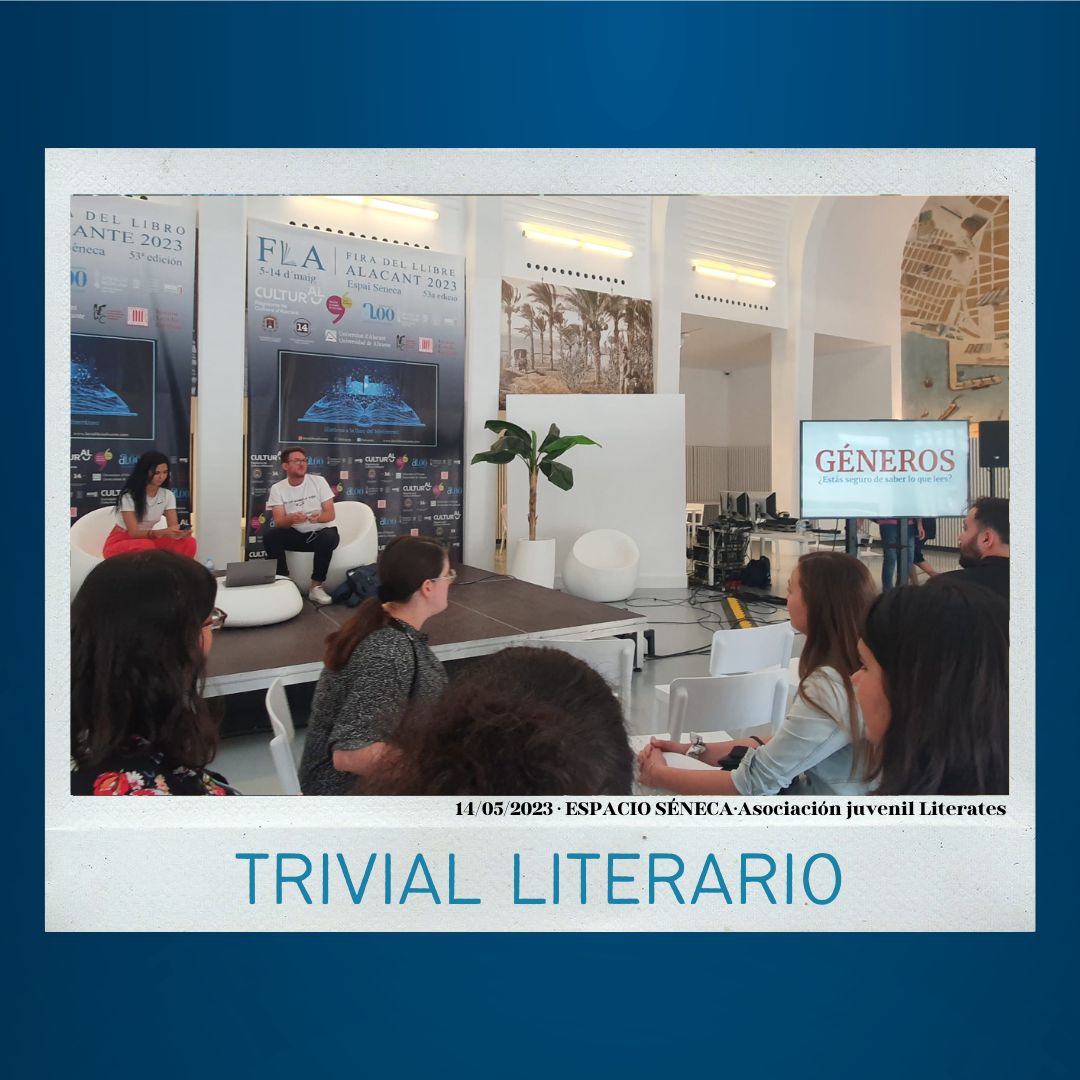 flalicante's tweet photo. ¡Despedimos la FLA con el Trivial Literario!💫

Una manera divertida de hablar sobre literatura y llegar tanto a la juventud como a un público con cierto bagaje cultural. El grupo ganador se ha llevado un pack de libros de relatos y cómics hechos por jóvenes alicantinos.🥳
#FLA23 https://t.co/vWT2QeIdR2