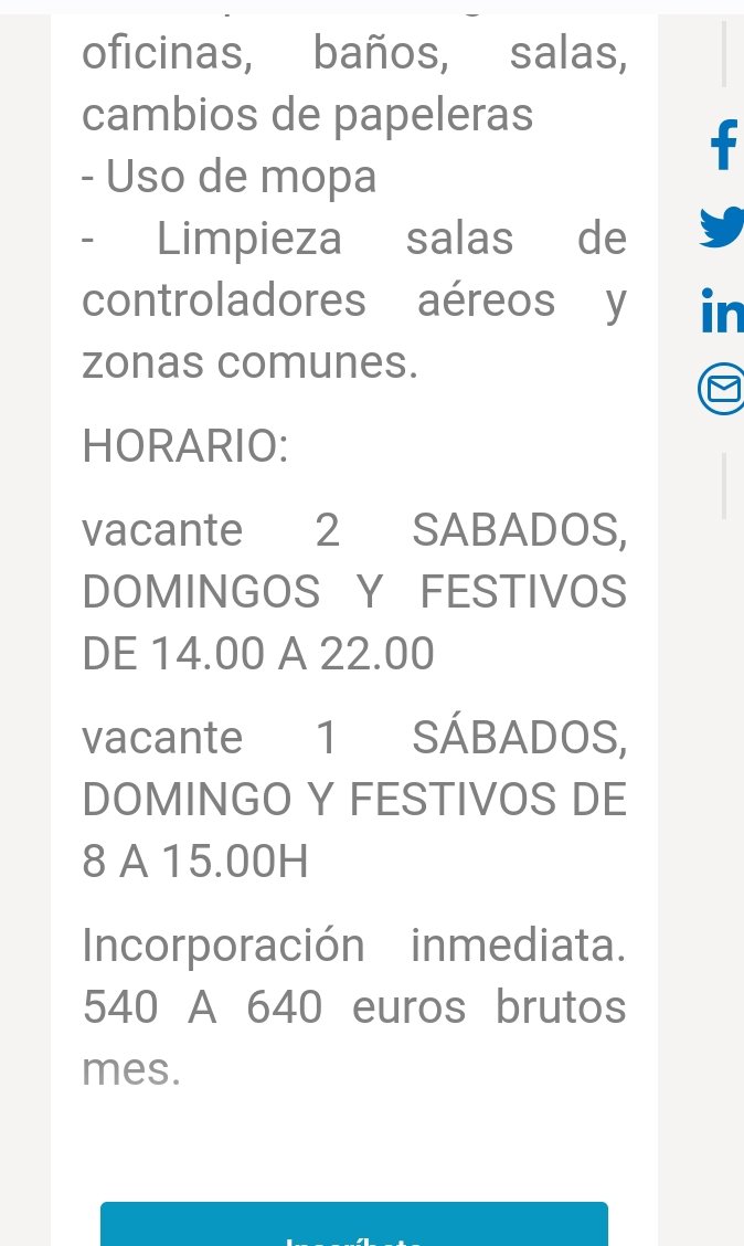 No deja de sorprender como <a href="/grupo_sifu/">SIFU</a> vende su compromiso de la inclusión a personas con #Discapacidad

Tal vez <a href="/DiariDiscapCat/">Diari de la DisCapacitat</a> no sepa qué el 90% de contratos son parciales de 10h semanales(350€)
18h semanales(550€) "brutos pagas extras incluidas"

diarideladiscapacitat.cat/el-grup-sifu-o…