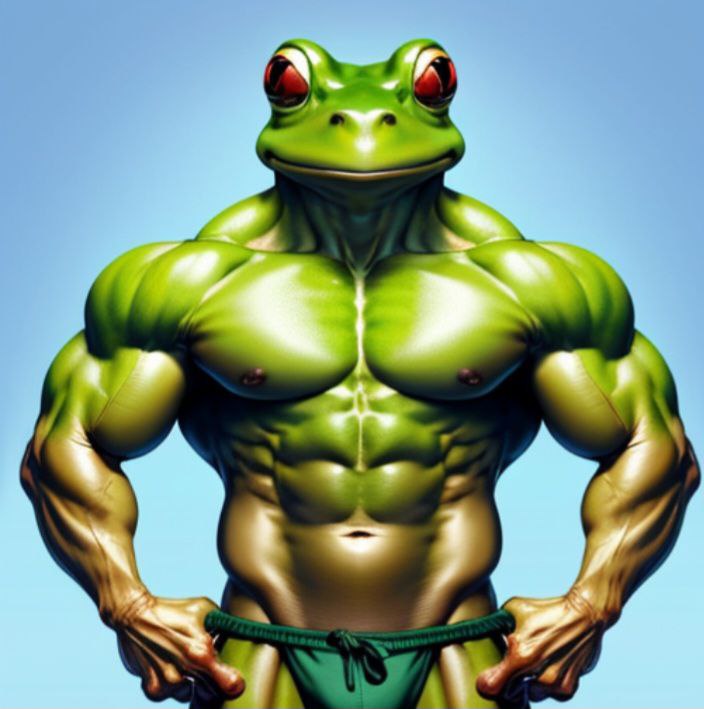 looks like #pepe has been taking @AlphaBolix supplements haha