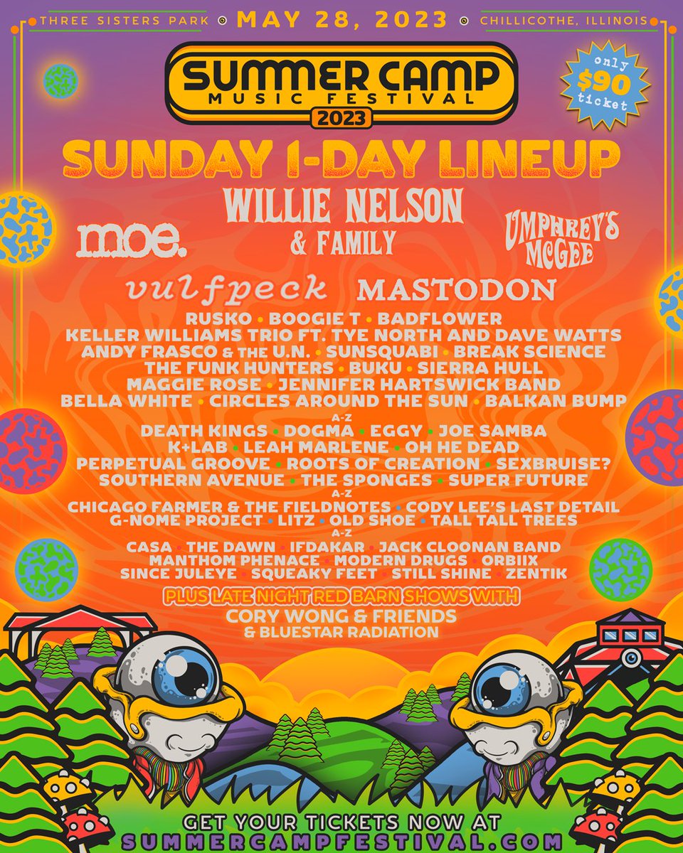 Canopy_Club's tweet photo. 🧚‍♀️ Have your got your @SummerCampFest tickets yet? Come join Canopy favs @sunstereomusic, @TroubleChasin, Kangaroo Court, Emily How, @_404fm_, @mousepadmusic and DJ ZAY this Memorial Day Weekend. 2day and 3day prices go up Monday at midnight!

 ➡ https://t.co/FpyCXN2PcS https://t.co/3btSaoCDUX
