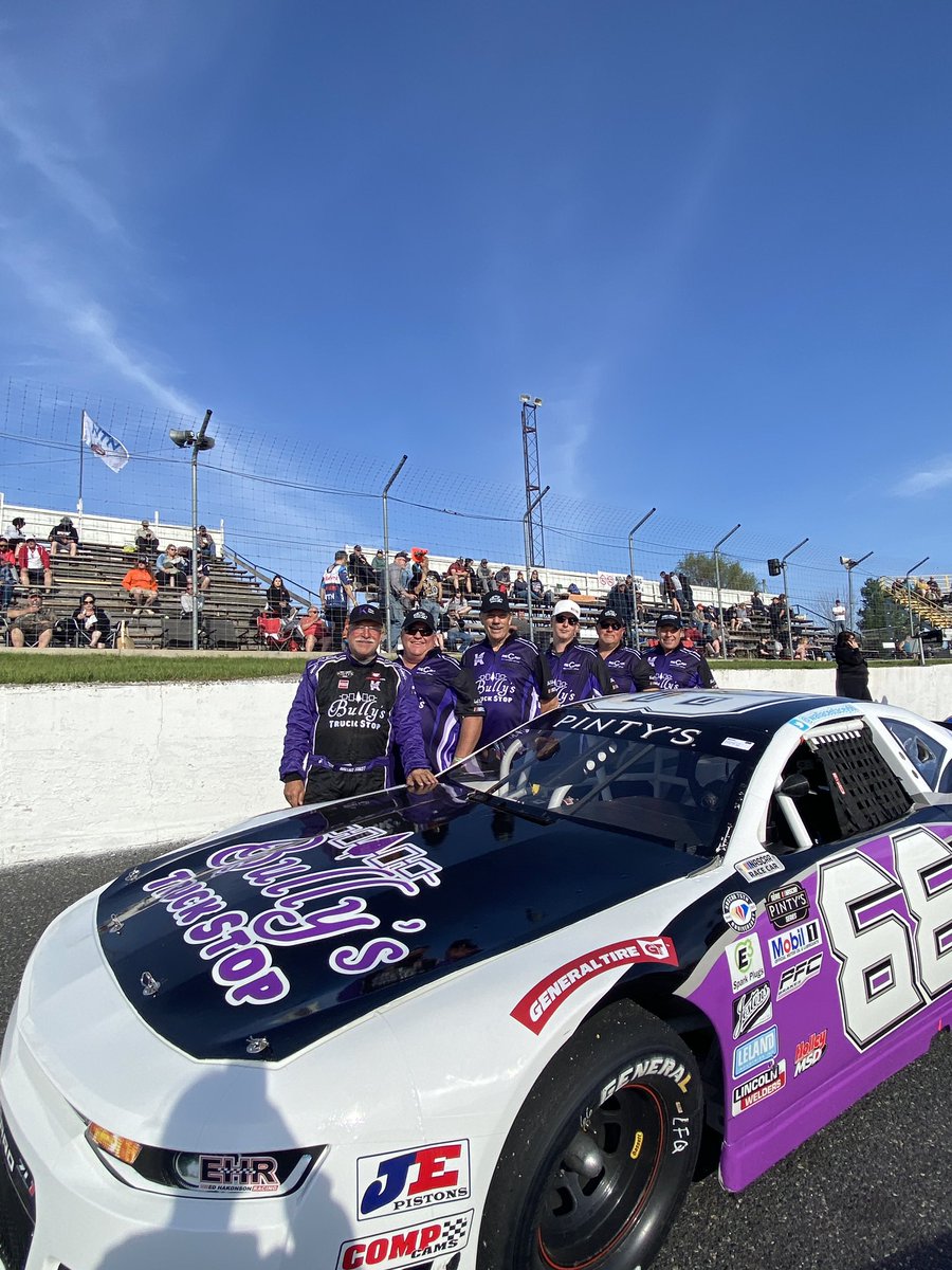 Wallace Stacy had a great first race at Sunset Speedway and came home with a clean car and good finish!!
