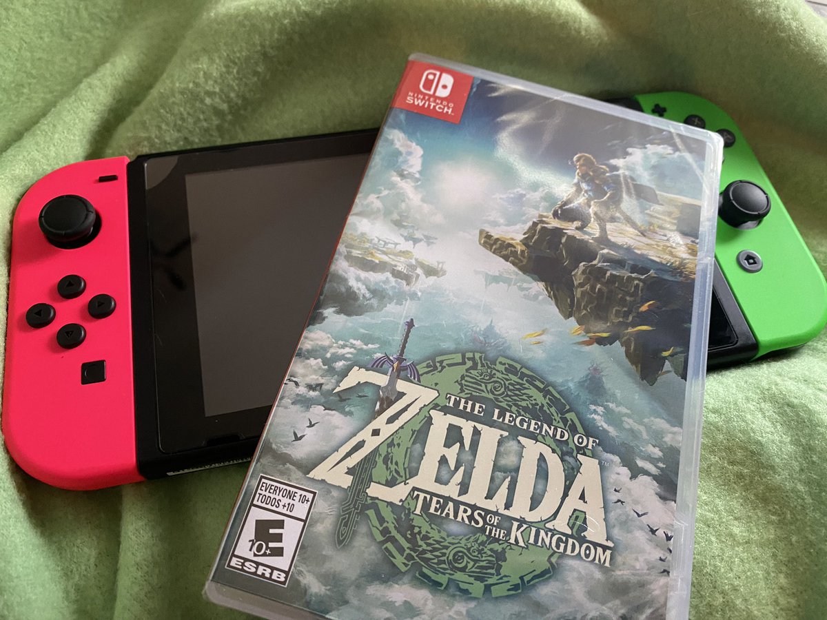 A new journey begins! #Zelda #TearsoftheKingdom