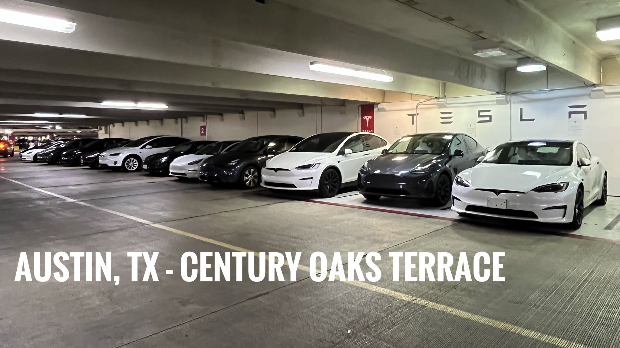 PlugInSites on X: Austin, TX - Century Oaks Terrace Supercharger. 16  stalls, $0.20-$0.39/kWh. App & Nav reported that 8 stalls are out of  order but they all seem to be working. ✓Good @
