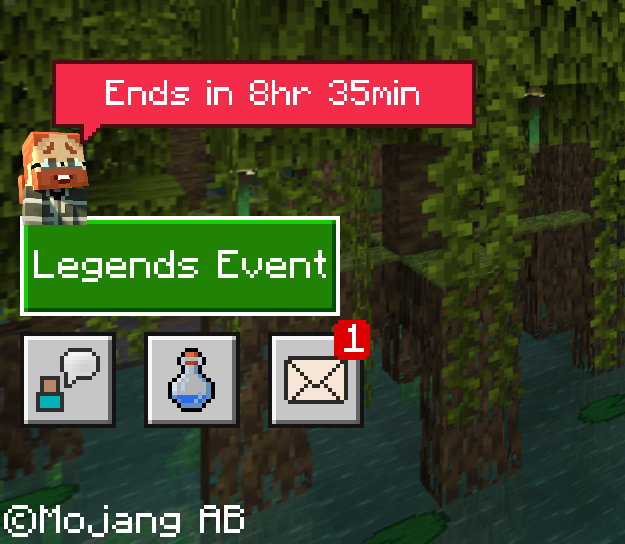 Scott (ECKOSOLDIER) on X: Minecraft Legends Event server ends in