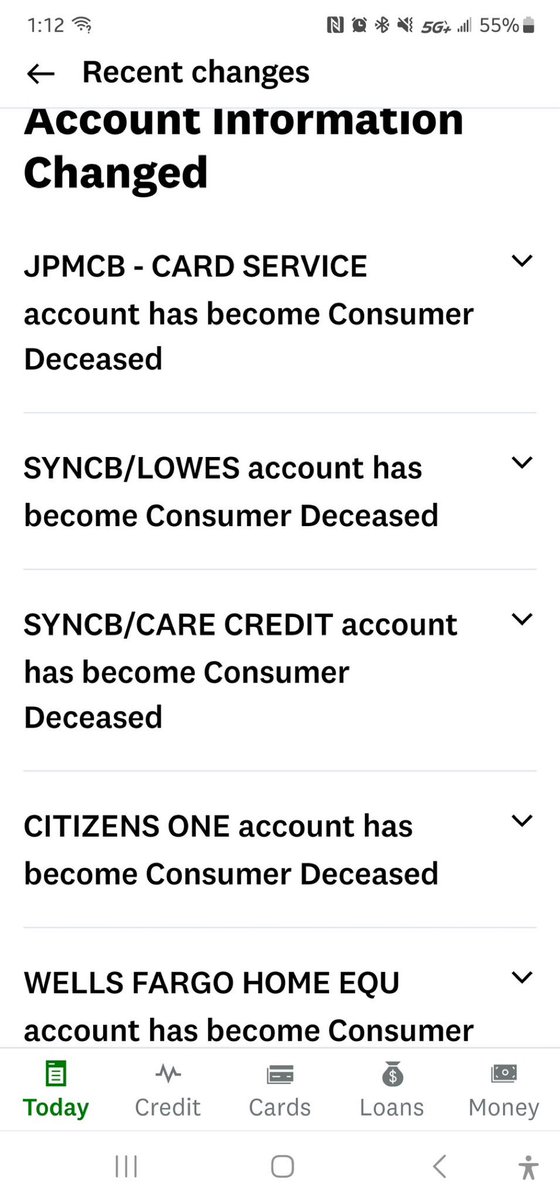 ShondaMartin_'s tweet photo. Many people woke up to Credit Karma mistakenly listing them as deceased, erasing their credit history and score. This issue surfaced soon after they erroneously removed millions of student loans from credit reports, sparking needless chaos. Keep in mind, CREDIT KARMA IS NOT AN AUTHENTIC INDICATOR OF YOUR CREDIT‼️