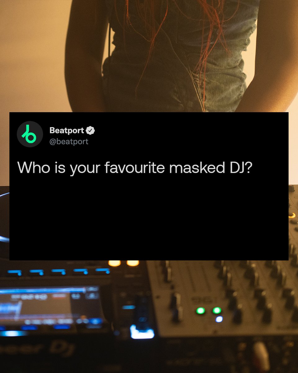 Beatport tweet media