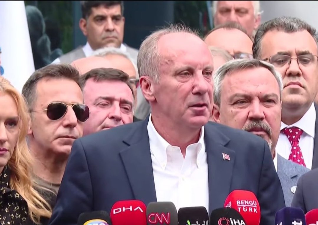 Muharrem İnce: Adam yine kazandı amk.