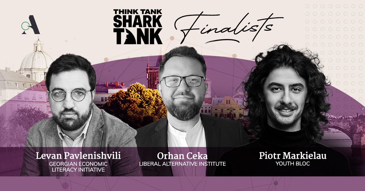 AtlasNetwork's tweet photo. Together, we’re celebrating the finalists of our 2023 Europe #ThinkTankSharkTank Competition! Our finalists will compete at Europe Liberty Forum in Prague on May 25-26. Get the details about the Regional #LibertyForum in your area by visiting https://t.co/Z2gWooh6Lg https://t.co/tezm6bitLR