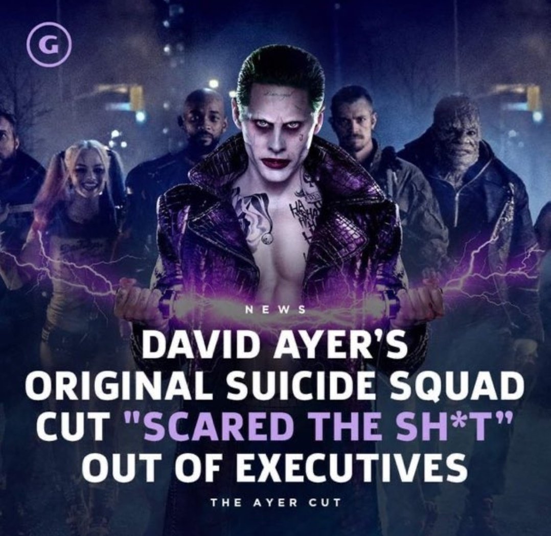 <a href="/hbomax/">HBO Max</a> This is crazy.

You have a directors cut of Suicide Sqaud, which is completely different from what we've seen, near enough ready to go, fans are asking for it, and you still haven't released it?!

That really is crazy.

Please #ReleaseTheAyerCut
