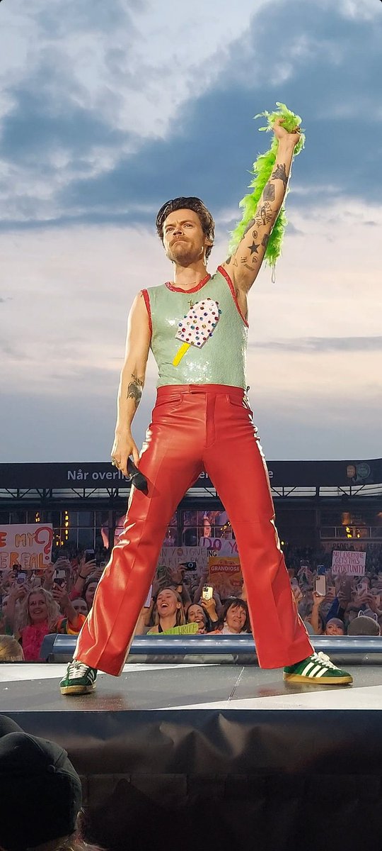 Harry helping a fan come out 🏳️‍🌈
#LoveOnTourHorsens #Night2
14.5.23 

📸: koselighes