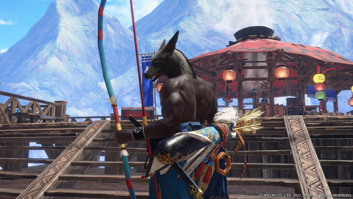 Rexxar_Kares's tweet photo. 偉大的狼射手 脫下上衣了!!!
#MHRise #furry https://t.co/gmYyi1vgBt