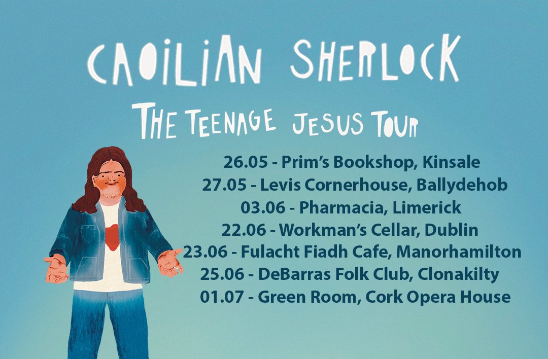CaoilianJSure's tweet photo. Going on tour at the end of the month 🤘

Tickets for all dates are available now - link my bio 💛 https://t.co/86sSFaDtGq