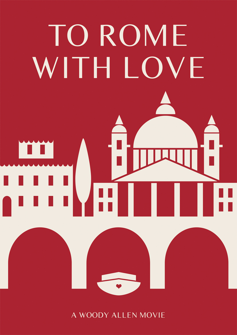 ToutSurWoody's tweet photo. L'affiche de #ToRomeWithLove en refonte !
#WoodyAllen https://t.co/nMtWzftZ8y
