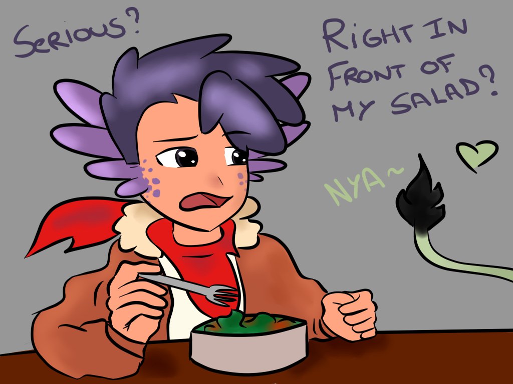 LexolotlVT's tweet photo. FRFR???? I'm trying to eat here! @AnzuMajimaVT
#Lolsolotl #Artsolotl #Memzu https://t.co/sk0f6z5SF2