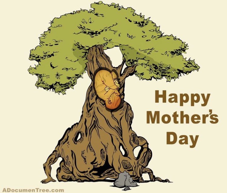 Happy Mothers Day weekend everyone! Love and Atreeciation to all the moms out there including Mother Nature! 🌳💐🌷🌹🌻💚 

Illustration by <a href="/gabypossible/">personface</a> 

#motherdayweekend #mothersday #mothersday2023 #mothernature #nurtureyournature #earth #wearenature #giveback #humannature