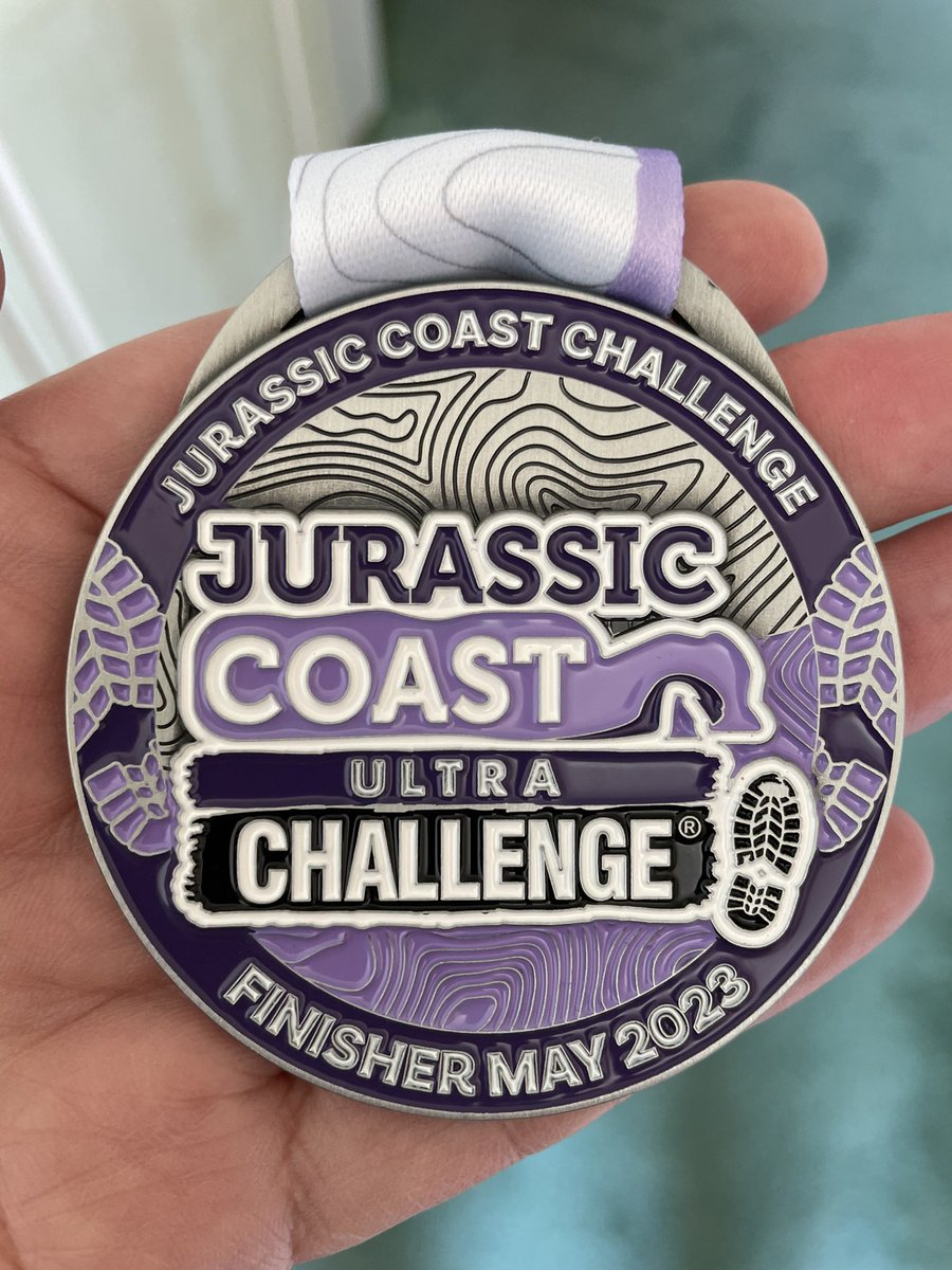 So thrilled to have completed 29km of this challenge. Hotter, muddier & tougher than expected but good prep for our 5/7 Iceland trek later in the year! #JurassicCoast #UltraChallenges