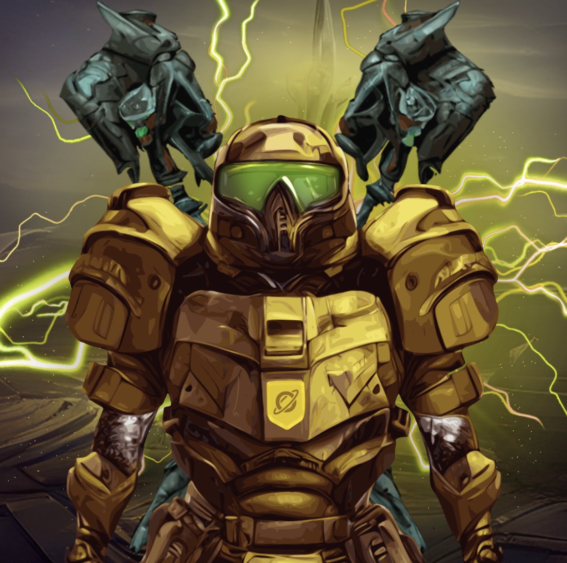 Check this beautiful <a href="/FuzzyFliesSTARS/">Fuzzy Art Studio</a> 1/1, made for @BDecrypt_, inspired in one or our Overlords ⚔️