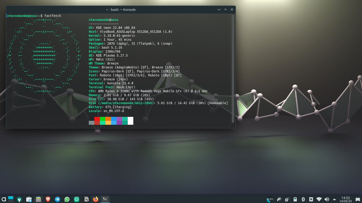 Academia GNULinux tweet media