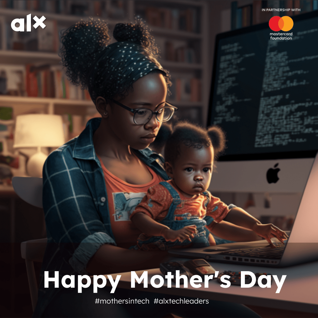 alx_africa's tweet photo. On this Mother's Day we want to honour and celebrate mothers in tech like Mayen who continue to make the impossible possible.
What message do you have for a special mother in tech?
#happymothersday #mothersintech #womenintech #alxtechleaders #alx #alxafrica #alxtech https://t.co/XTDytMLp85