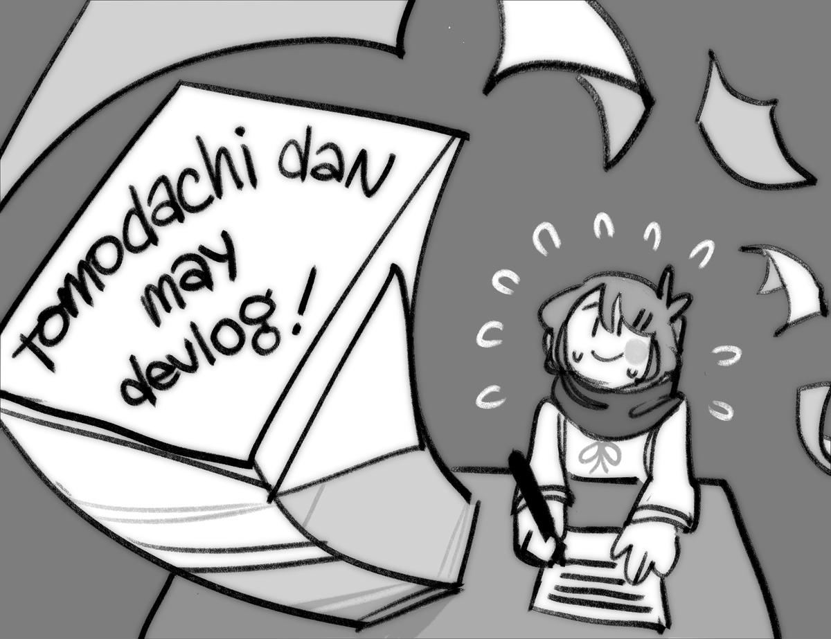 [DEVLOG] Some updates since closing Artist Applications! daniople.itch.io/tomodachi-dan/…