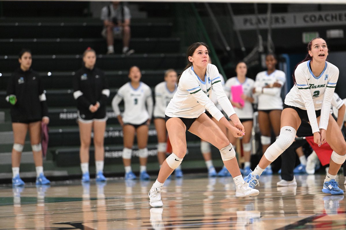 Tulane Volleyball tweet media