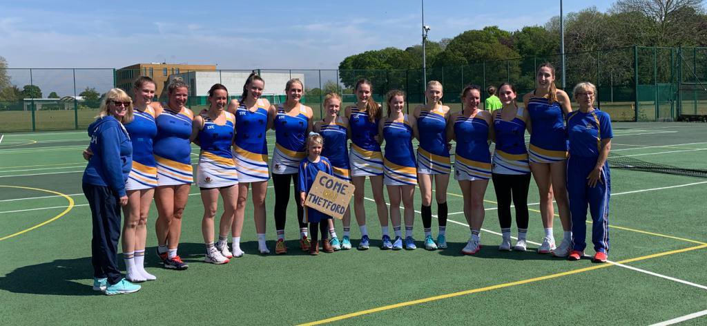 Thetford Netball tweet media