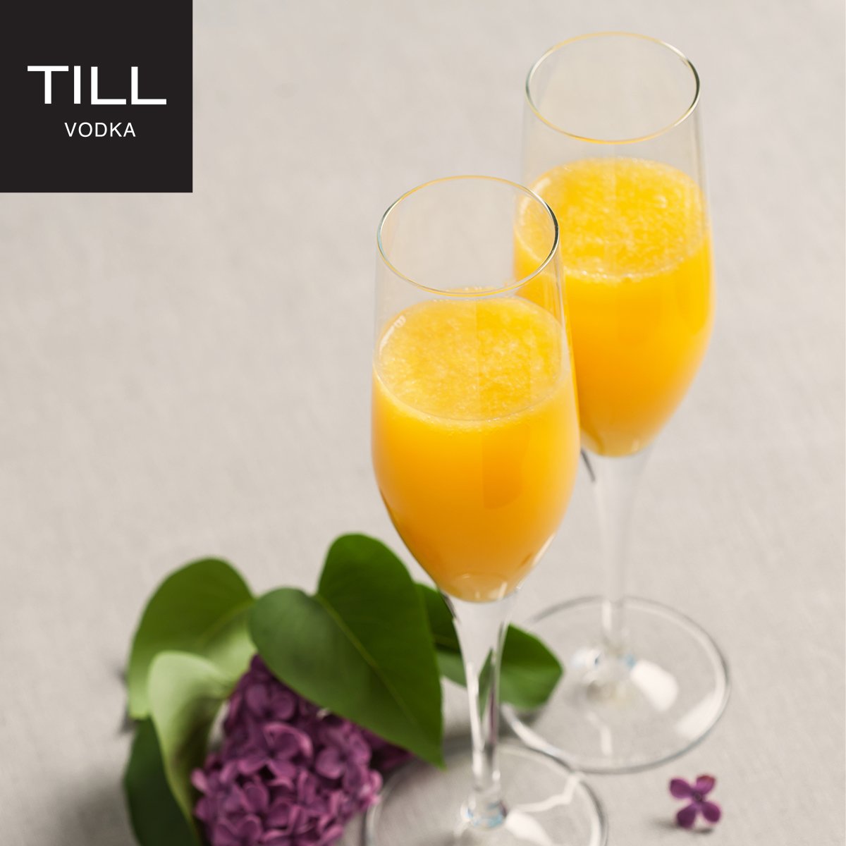 To all of the moms out there, we raise this TILL Mimosa to you. Find TILL Vodka for your Mother’s Day festivities at TILLVodka.com.

Ingredients:
1 oz TILL Vodka
3 oz orange juice
Prosecco
