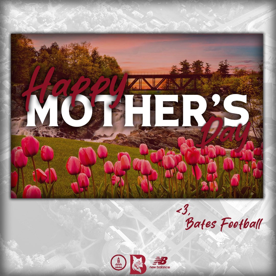 Bates_Football's tweet photo. Happy Mother’s Day to every mother and mother figure!🤍🌷

#HappyMothersDay #RollCats https://t.co/q7GZe4kuQN